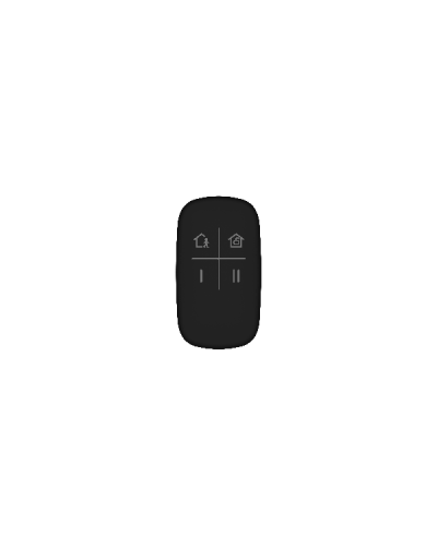 DS-PKF1-WE (цв. черный). Брелок 4-х кнопочный с обратной связью. AX PRO Hikvision в Симферополе