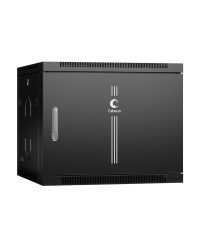 SH-05F-9U60/35m-BK (8611c). Шкаф телекоммуникационный 19 настенный 9U. CABEUS в Симферополе