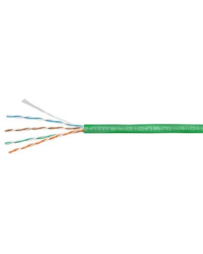 UTP-4P-Cat.5e-SOLID-LSZH-GN (9779c). Кабель «витая пара» (LAN) для структурированных систем связи. CABEUS в Симферополе