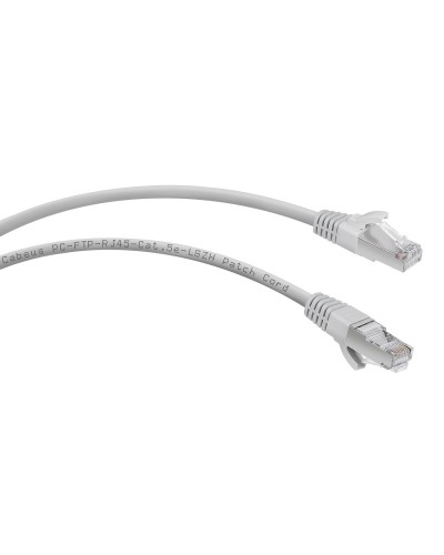 PC-FTP-RJ45-Cat.5e-0.5m-LSZH (8869c), серый. Патч-корд медный. CABEUS в Симферополе