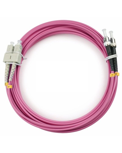 FOP-50-OM4-SC-ST-2m (9122c). Патч-корд оптический. CABEUS в Симферополе