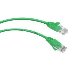 PC-UTP-RJ45-Cat.5e-5m-GN (7457c), зелёный. Патч-корд медный. CABEUS
