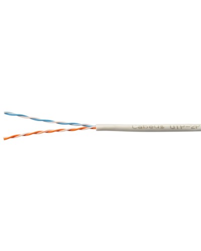 UTP-2P-Cat.5e-SOLID-LSZH-GY-LIGHT-500 (11079c). Кабель «витая пара» (LAN) для структурированных систем связи. CABEUS в Симферополе