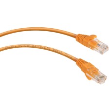 PC-UTP-RJ45-Cat.5e-3m-OR (7685c), оранжевый. Патч-корд медный. CABEUS