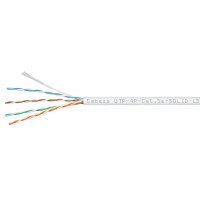 UTP-4P-Cat.5e-SOLID-LSZH-WH (9782c). Кабель «витая пара» (LAN) для структурированных систем связи. CABEUS