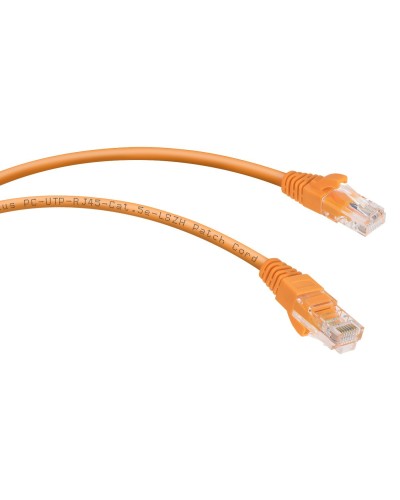 PC-UTP-RJ45-Cat.5e-0.3m-OR-LSZH (9519c), оранжевый. Патч-корд медный. CABEUS в Симферополе