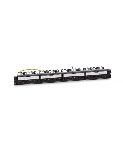PL-24-KJ-RJ45-Cat.6a-SH-180T (11834c): Патч-панель 19" (1U), 24 порта RJ-45, категория 6a, полностью экранированная в Симферополе
