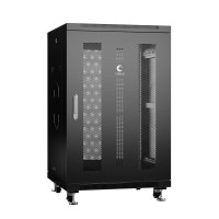 ND-05C-18U60/60-BK (8548c). Шкаф телекоммуникационный 19 напольный 18U. CABEUS