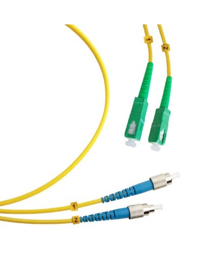 FOP(d)-9-SC/APC-FC/UPC-25m (8130c). Патч-корд оптический. CABEUS в Симферополе