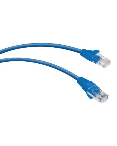 PC-UTP-RJ45-Cat.5e-0.3m-BL-LSZH (9527c), синий. Патч-корд медный. CABEUS в Симферополе