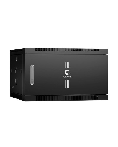 SH-05F-6U60/45m-BK (8599c). Шкаф телекоммуникационный 19 настенный 6U. CABEUS в Симферополе