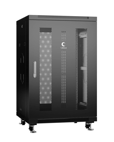 ND-05C-18U60/100-BK (8531c). Шкаф телекоммуникационный 19 напольный 18U. CABEUS в Симферополе