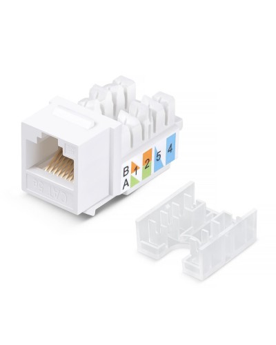 KJ-RJ45-Cat.5e-90-SW (10100c): Вставка Keystone Jack RJ-46 в Симферополе