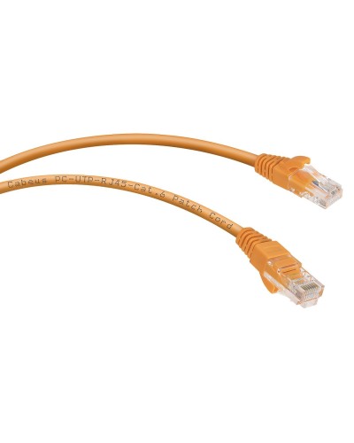 PC-UTP-RJ45-Cat.6-1m-OR (8698c), оранжевый. Патч-корд медный. CABEUS в Симферополе