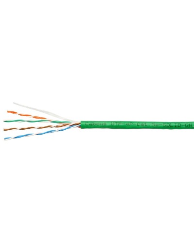 UTP-4P-Cat.5e-SOLID-GN (7250c). Кабель «витая пара» (LAN) для структурированных систем связи. CABEUS в Симферополе