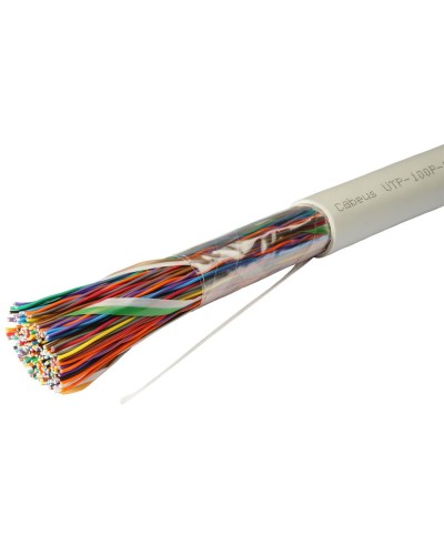 UTP-100P-Cat.3-IN (7284c). Кабель «витая пара» (LAN) для структурированных систем связи. CABEUS в Симферополе