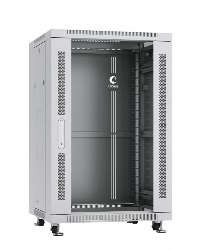 SH-05C-18U60/100 (7228c). Шкаф телекоммуникационный 19 напольный 18U. CABEUS в Симферополе