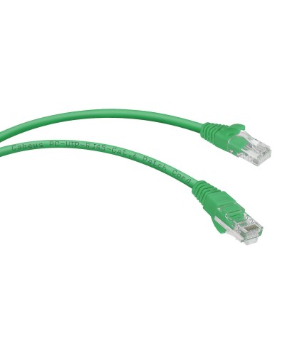 PC-UTP-RJ45-Cat.6-5m-GN (8688c), зелёный. Патч-корд медный. CABEUS в Симферополе