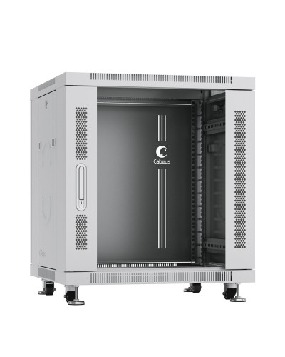 SH-05C-12U60/80 (7646c). Шкаф телекоммуникационный 19 напольный 12U. CABEUS в Симферополе