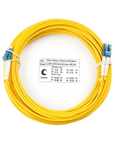 FOP(d)-9-LC-LC-1,5m (7514c). Патч-корд оптический. CABEUS в Симферополе