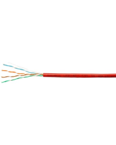 UTP-4P-Cat.5e-SOLID-LSZH-RD-100 (9778c-5). Кабель «витая пара» (LAN) для структурированных систем связи. CABEUS в Симферополе