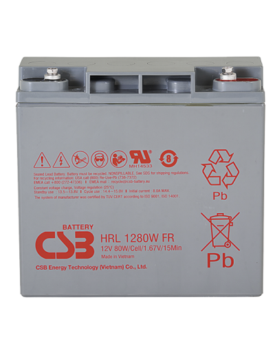 CSB HRL 1280W FR. Аккумулятор герметичный свинцово-кислотный. CSB в Симферополе