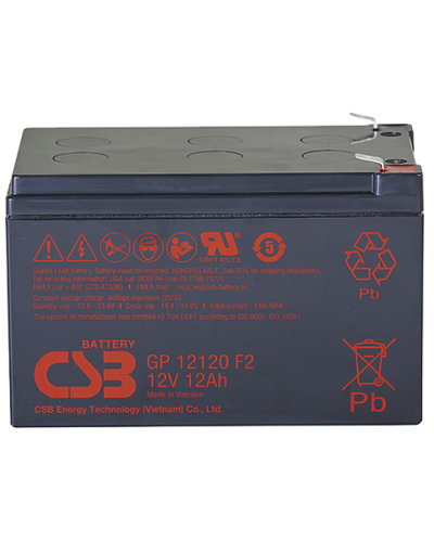 CSB GP 12120. Аккумулятор герметичный свинцово-кислотный. CSB в Симферополе