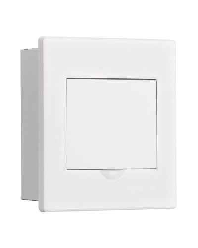 Корпус ЩРВ-М 4 модуля IP41 встраиваемый белая дверь (31100DEK). Корпус пластиковый. DEKraft в Симферополе
