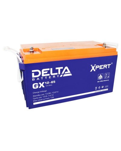 Delta GX 12-65. Аккумулятор герметичный свинцово-кислотный. Delta в Симферополе