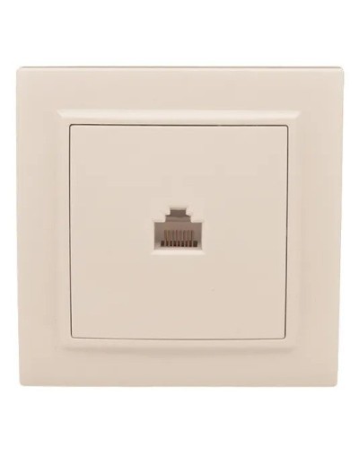Минск Розетка RJ-45 1-мест. СП (ERK01-035-20). Розетка RJ-45 1-мест. СП. EKF в Симферополе