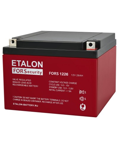 ETALON FORS 1226. Аккумулятор герметичный свинцово-кислотный. ETALON в Симферополе