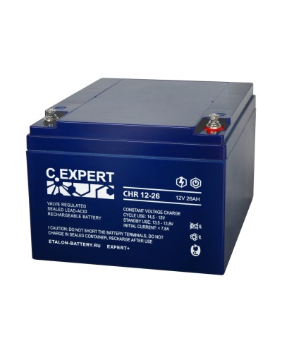 C.EXPERT CHR 12-26. Аккумулятор герметичный свинцово-кислотный. EXPERT в Симферополе