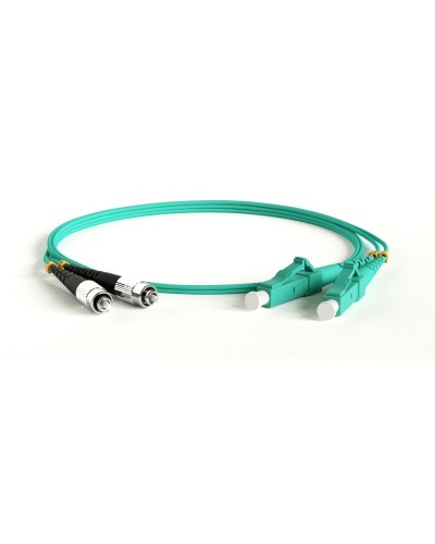 FC-D2-503-FC/PR-LC/PR-H-1M-LSZH-AQ. Патч-корд волоконно-оптический многомодовый. Hyperline в Симферополе