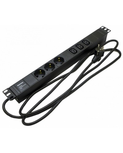 SHE19-3SH-3IEC-2.5EU. Блок розеток 19. Hyperline в Симферополе