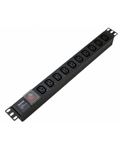 SHE19-10IEC-S-IEC. Блок розеток 19. Hyperline в Симферополе