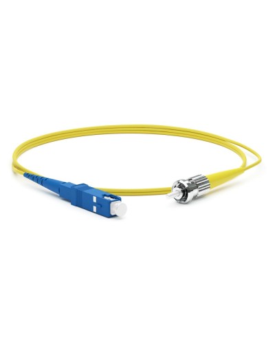 FC-S2-9-SC/UR-ST/UR-H-1M-LSZH-YL. Патч-корд волоконно-оптический одномодовый. Hyperline в Симферополе