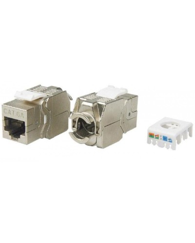 KJ8-8P8C-C6A-180-TLS-SH-F-WH. Вставка Keystone Jack RJ-45. Hyperline в Симферополе