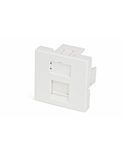 SIP2-1K-M45-45. Вставка 45х45 для 1 модуля формата Keystone Jack, со шторкой. Hyperline в Симферополе