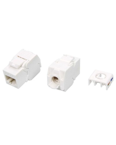 KJ8-8P8C-C6-180-TLS-WH. Вставка Keystone Jack RJ-45. Hyperline в Симферополе