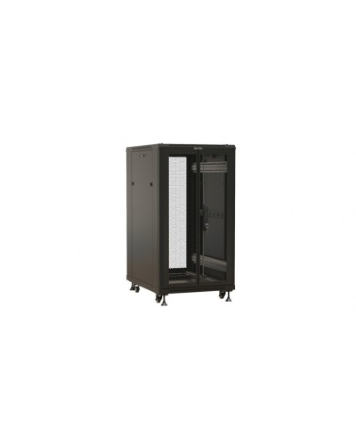 TTBR-2268-DD-RAL9004. Шкаф телекоммуникационный 19 напольный 22U. Hyperline в Симферополе