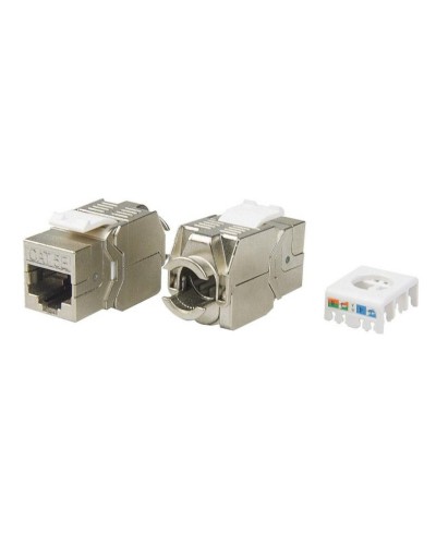 KJ8-8P8C-C5e-180-TLS-SH-F-WH. Вставка Keystone Jack RJ-45. Hyperline в Симферополе