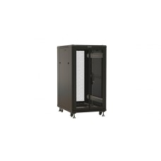 TTBR-1866-DD-RAL9004. Шкаф телекоммуникационный 19 напольный 18U. Hyperline