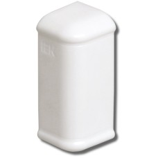 Заглушка 80х40 белая PRIMER (CKK-40D-Z-080-040-K01). Заглушка для кабель-канала. IEK