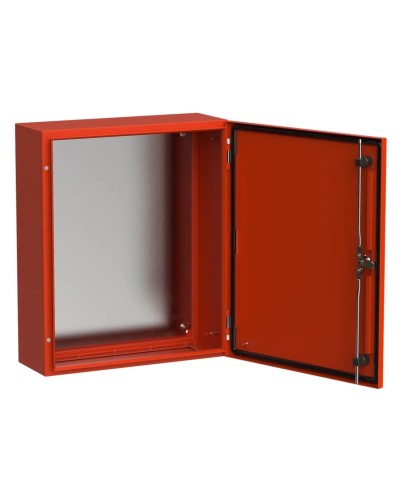 ЩМП-60.50.20 УХЛ1 IP66 RAL3020 TITAN 5 (TI5-13-N-060-050-020-66). Корпус металлический с монтажной платой. IEK в Симферополе