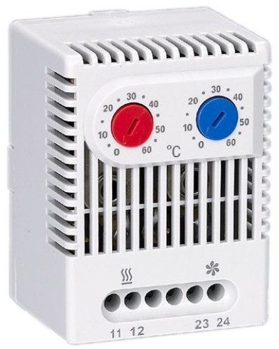 Термостат двухканальный от 0 до +60°C NO+NC (YCE-DTNO-NC-60). Термостат двухканальный. IEK в Симферополе