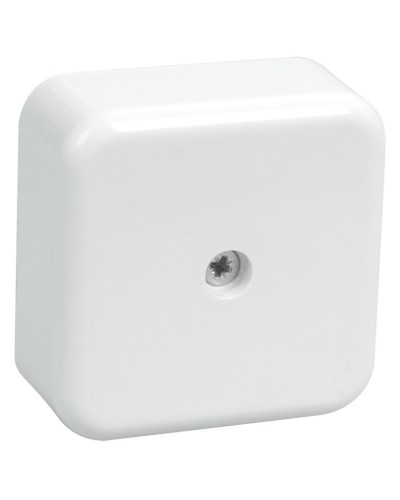 Коробка распаячная КМ41206-01 50х50х20 открытой проводки (4 клеммы 3 мм²) белая (UKO10-050-050-020-K01). Коробка распаячная безгалогенная (HF). IEK в Симферополе