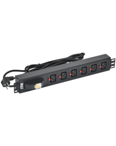 PH21-06C19-11. Блок розеток 19”. ITK в Симферополе