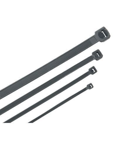 HKB-W48-L200 (100 шт). Хомут кабельный ХКн 4,8х200мм нейлон черный. ITK в Симферополе