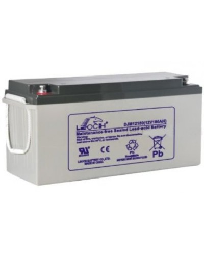 LEOCH DJM 12180. Аккумулятор герметичный свинцово-кислотный. LEOCH в Симферополе