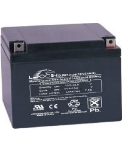 LEOCH DJW 12-24. Аккумулятор герметичный свинцово-кислотный. LEOCH в Симферополе